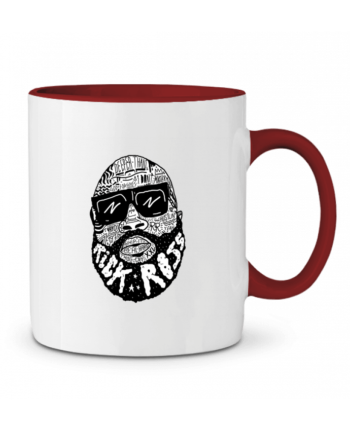 Mug bicolore Rick Ross head Nick cocozza