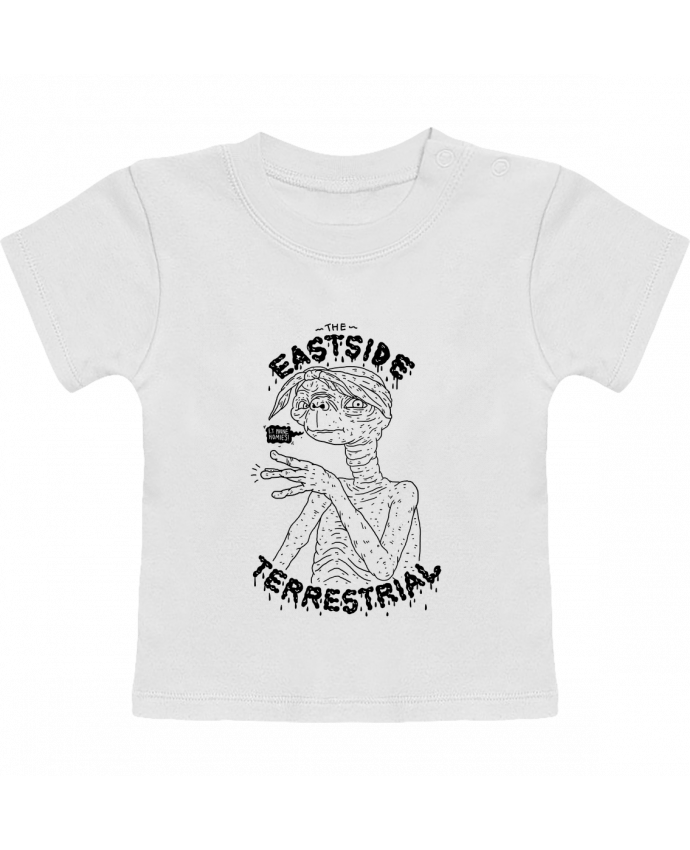 T-Shirt Baby Short Sleeve Gangster E.T manches courtes du designer Nick cocozza
