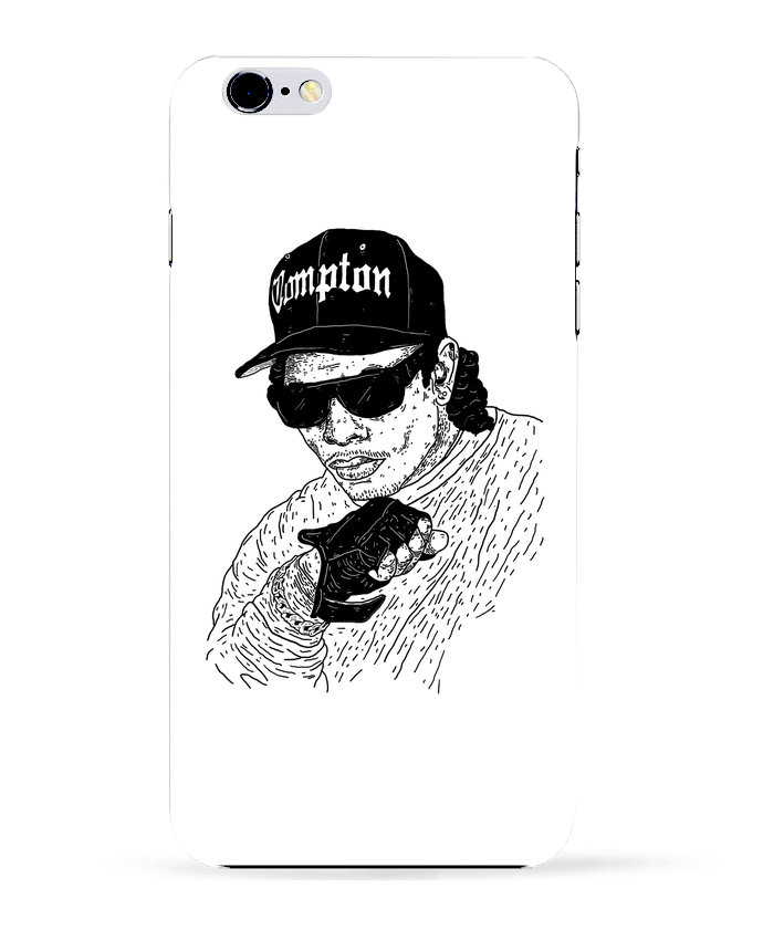 Carcasa Iphone 6+ Eazy E Rapper de Nick cocozza