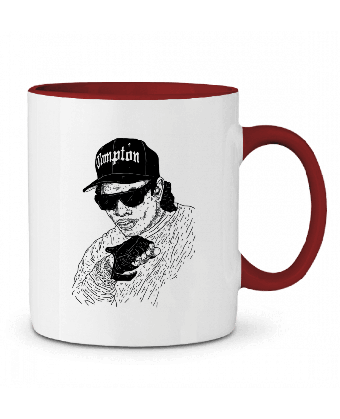 Mug bicolore Eazy E Rapper Nick cocozza