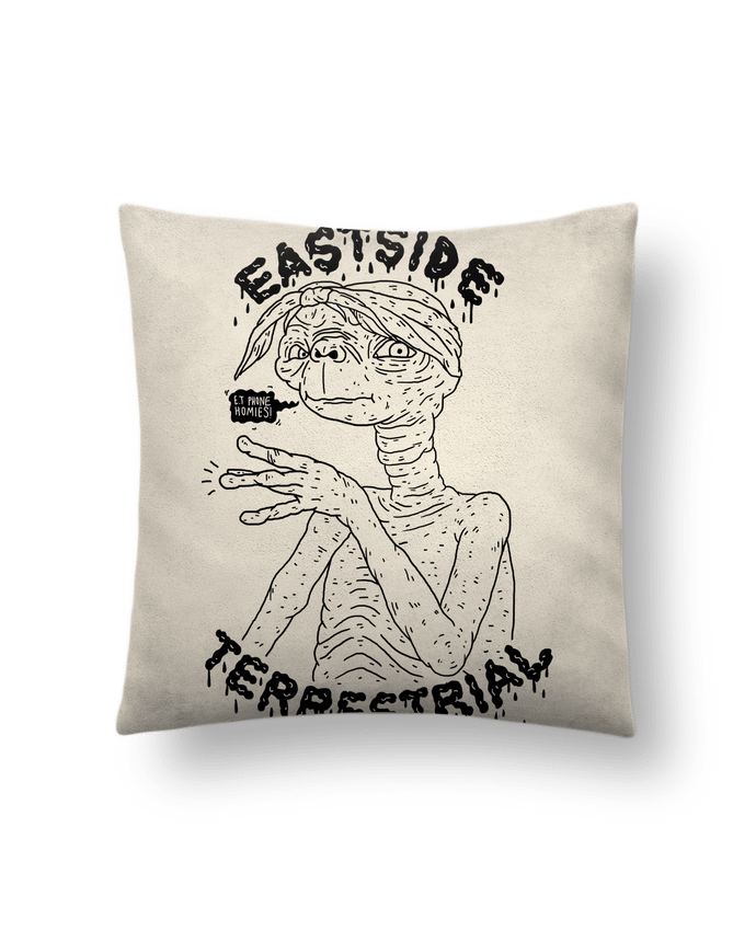 Cushion suede touch 45 x 45 cm Gangster E.T by Nick cocozza