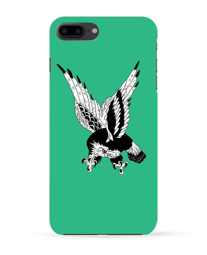 Case 3D iPhone 7+ Eagle Art by Nick cocozza
