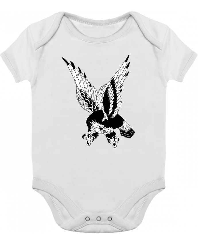 Baby Body Contrast Eagle Art by Nick cocozza
