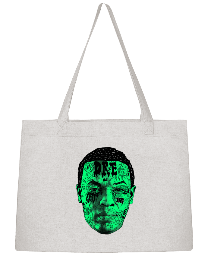 Shopping tote bag Stanley Stella Dr.Dre head by Nick cocozza