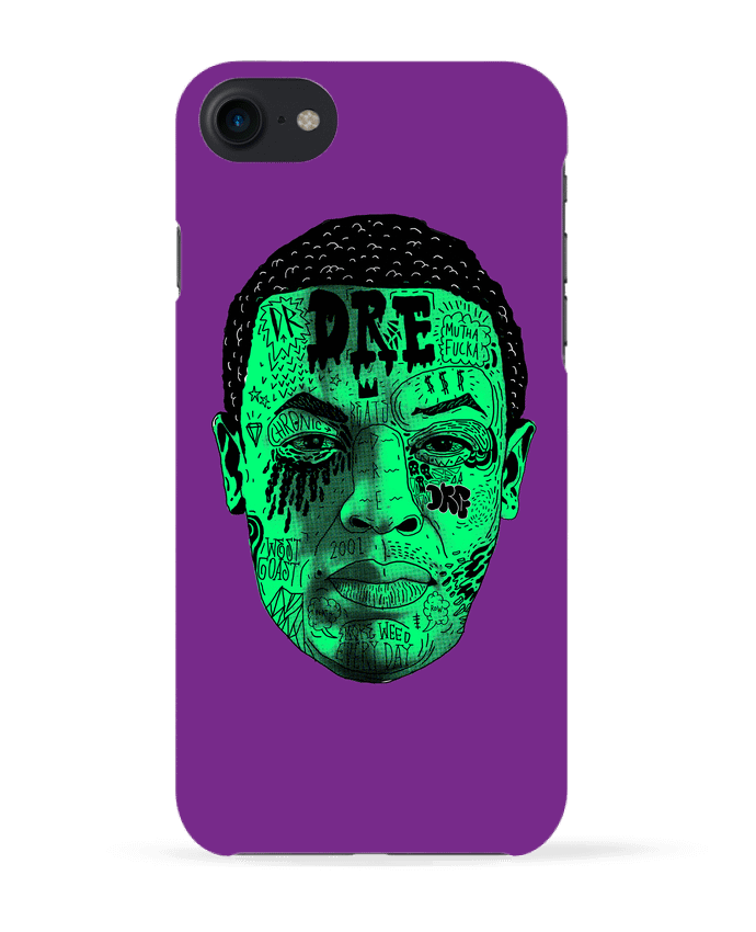 Case 3D iPhone 7 Dr.Dre head de Nick cocozza
