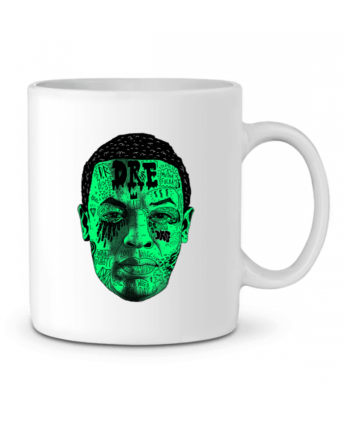 Ceramic Mug Dr.Dre head by Nick cocozza