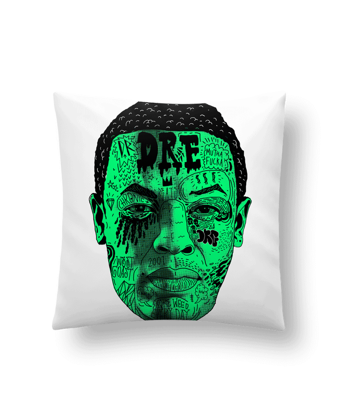 Cojín Sintético Suave 45 x 45 cm Dr.Dre head por Nick cocozza