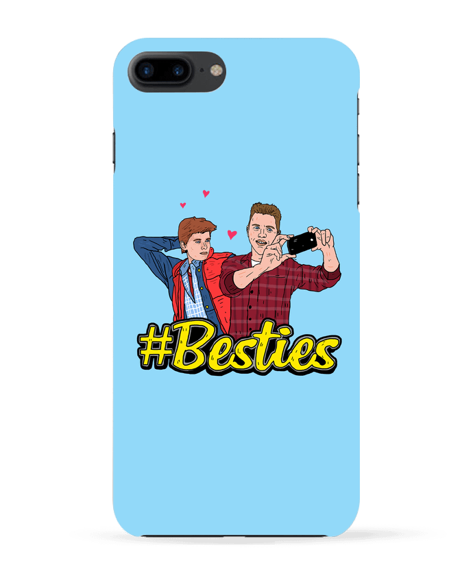 Carcasa Iphone 7+ Besties Marty McFly por Nick cocozza