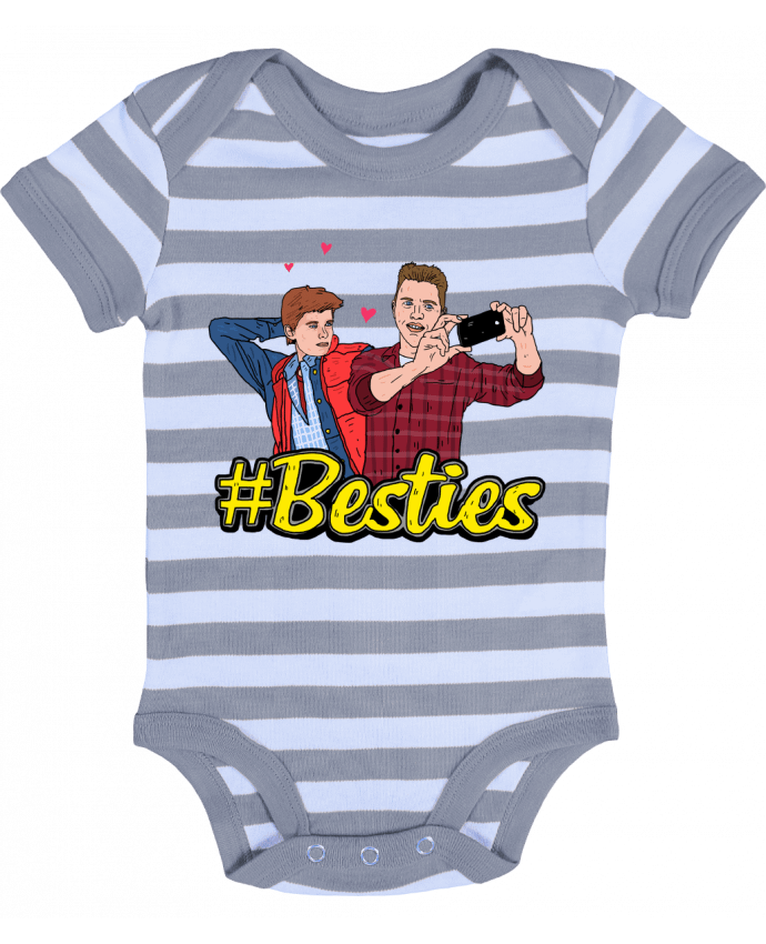 Baby Body striped Besties Marty McFly - Nick cocozza