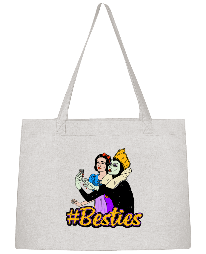 Shopping tote bag Stanley Stella Besties Snow White by Nick cocozza