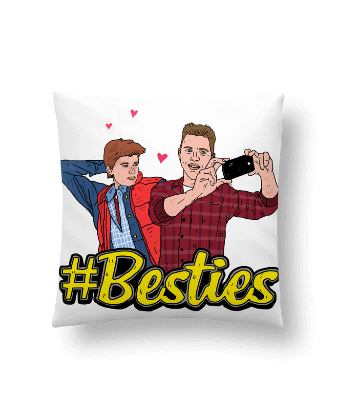 Cushion synthetic soft 45 x 45 cm Besties Marty McFly by Nick cocozza