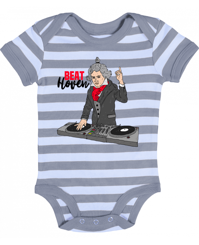 Baby Body striped Beat Hoven Beethoven - Nick cocozza