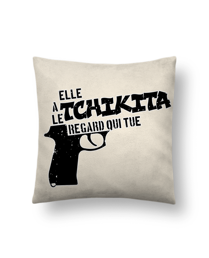 Cushion suede touch 45 x 45 cm JUL Tchikita by tunetoo
