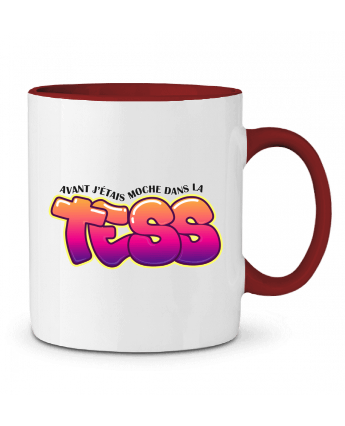 Mug bicolore PNL Moche dans la Tess tunetoo