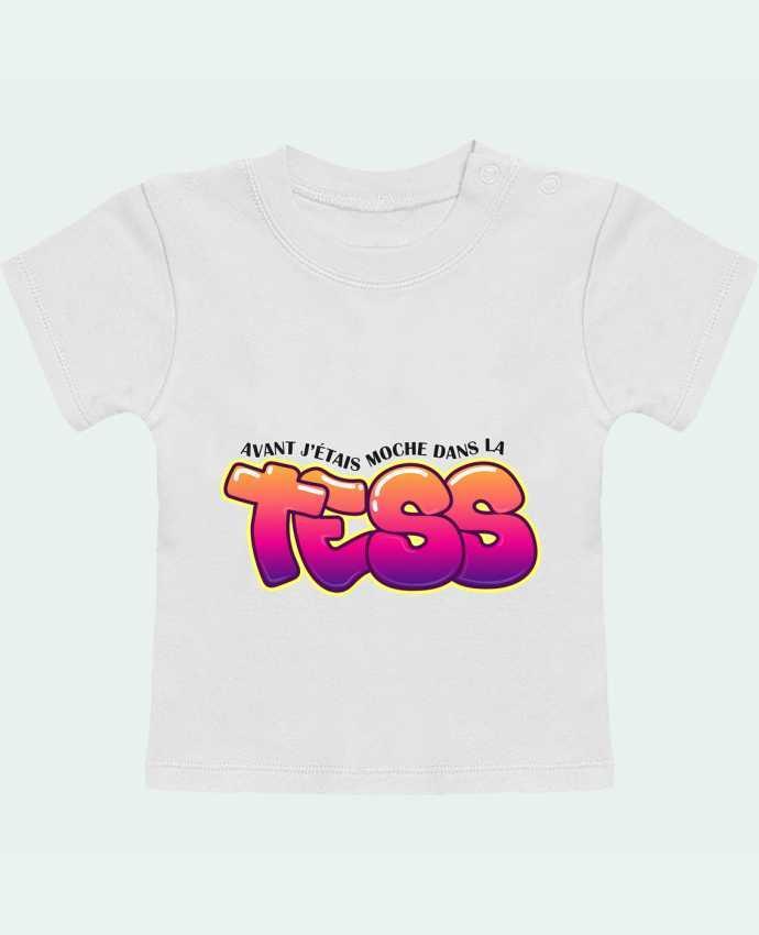 T-shirt bébé PNL Moche dans la Tess manches courtes du designer tunetoo