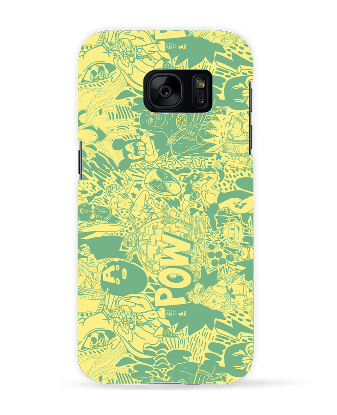Case 3D Samsung Galaxy S7 Comics style Pattern by Nick cocozza