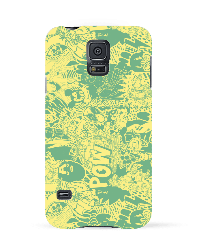 Case 3D Samsung Galaxy S5 Comics style Pattern by Nick cocozza