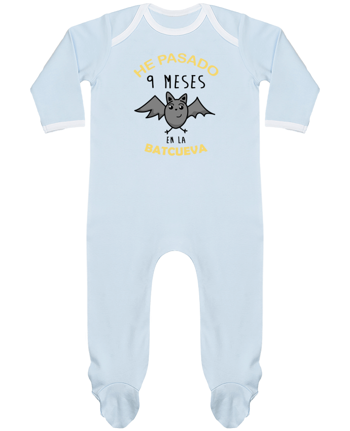 Pijama Bebé Manga Larga Contraste Batman nacimento por tunetoo