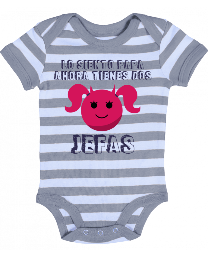 Baby Body striped Nina jefa nacimento - tunetoo