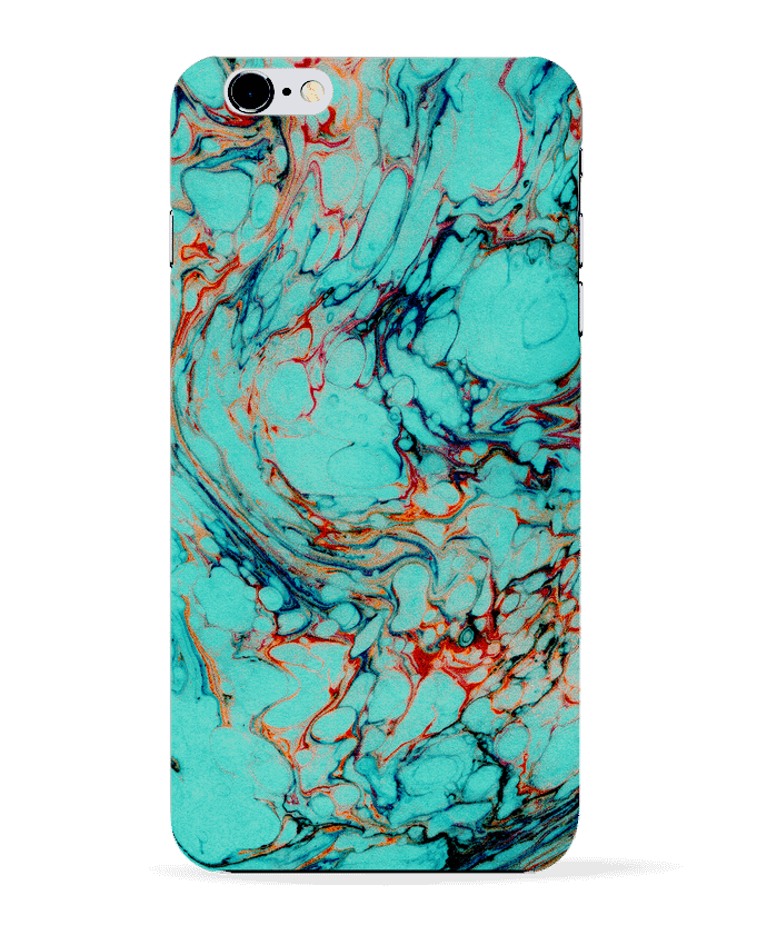 Carcasa Iphone 6+ Abstrait bleu de Les Caprices de Filles