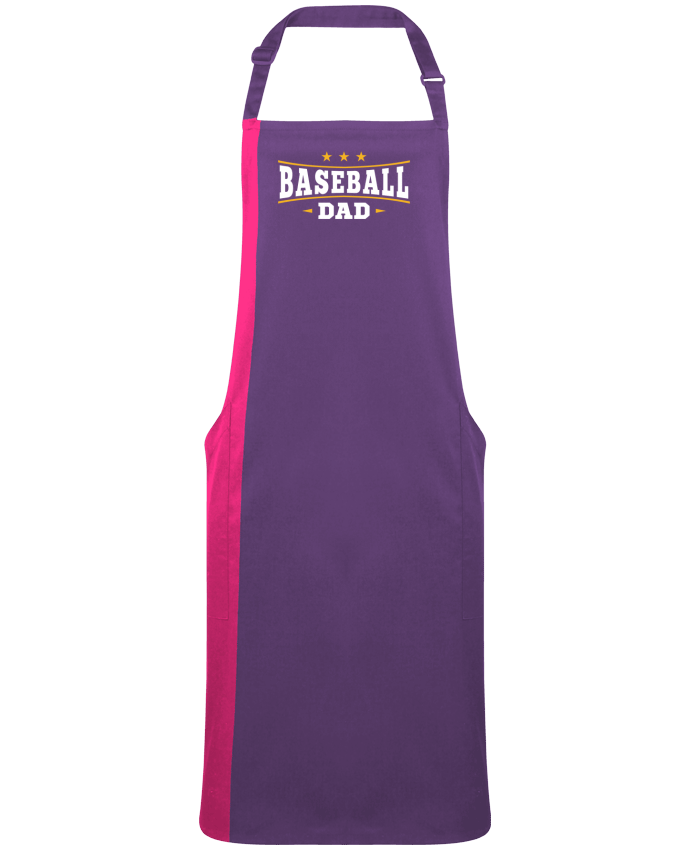 Two-tone long Apron Baseball Dad by  Original t-shirt