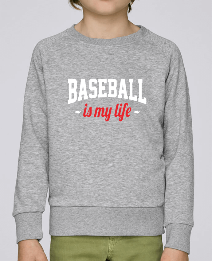 Sudadera Cuello Redondo Niño Stanley Mini Scouts Baseball is my life por Original t-shirt