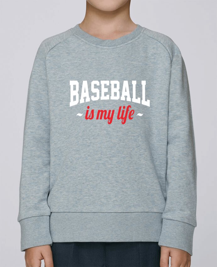 Sweatshirt Kids round neck Stanley Mini Scouts Baseball is my life by Original t-shirt