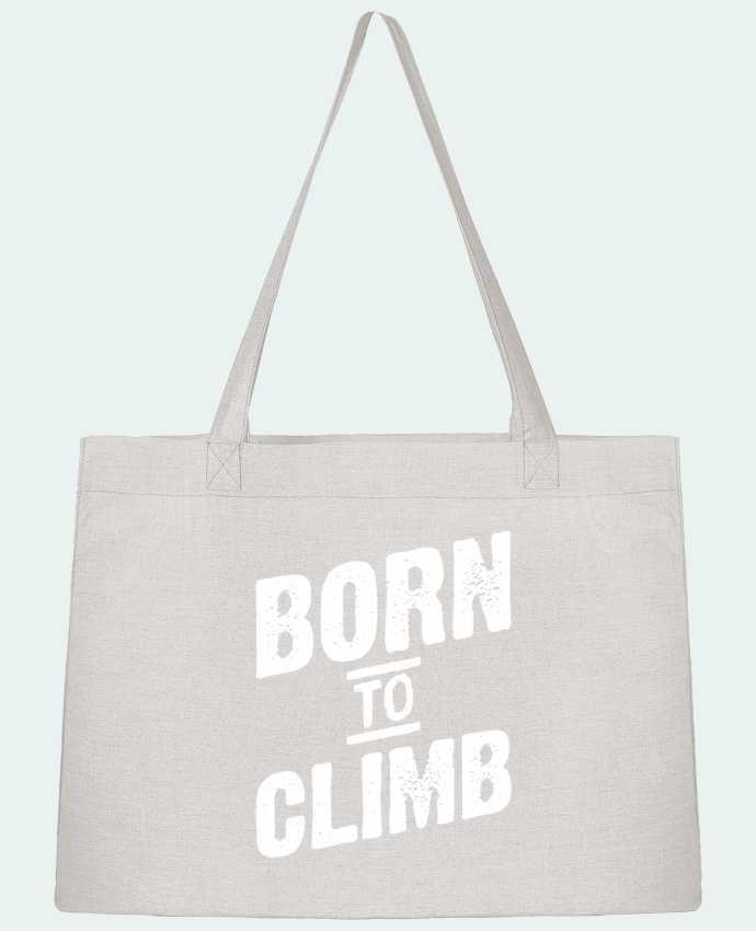 Sac Shopping Born to climb par Original t-shirt