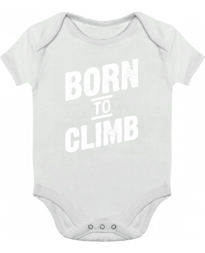 Body Bebé Contraste Born to climb por Original t-shirt