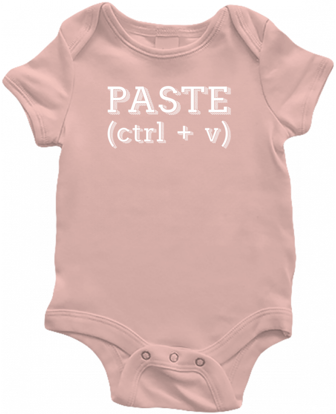 Body bébé Copy paste duo par Original t-shirt