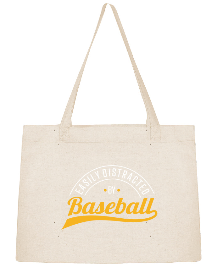 Sac Shopping Distracted by Baseball par Original t-shirt