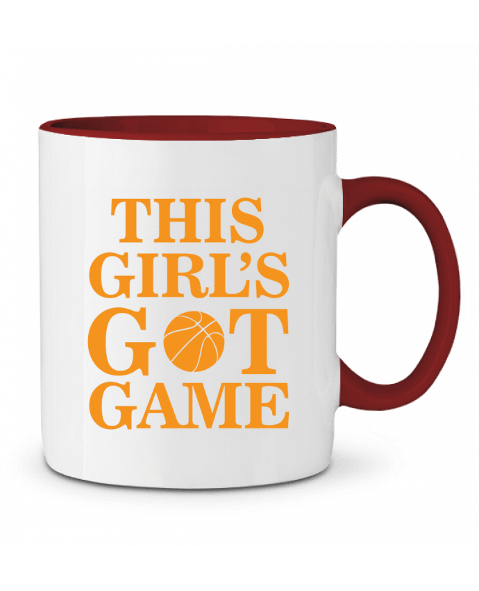 Mug bicolore Baller Girl Original t-shirt
