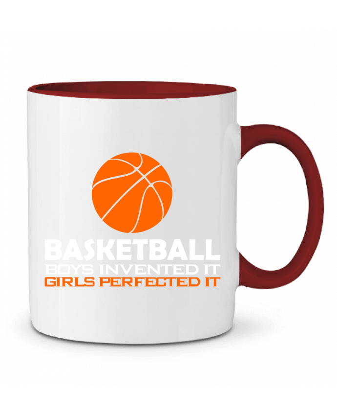 Mug bicolore Basketball Girl Original t-shirt