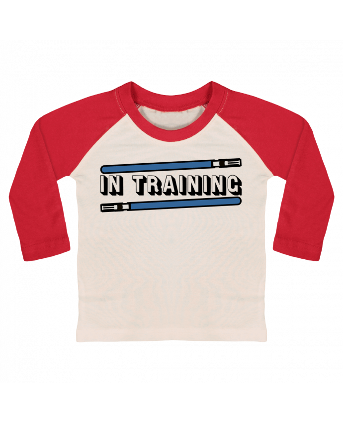 Tee-shirt Bébé Baseball ML Jedi Duo par Original t-shirt