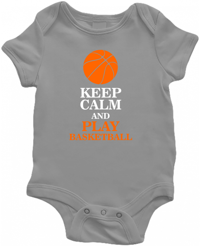 Body bébé Keep calm and play basketball par Original t-shirt