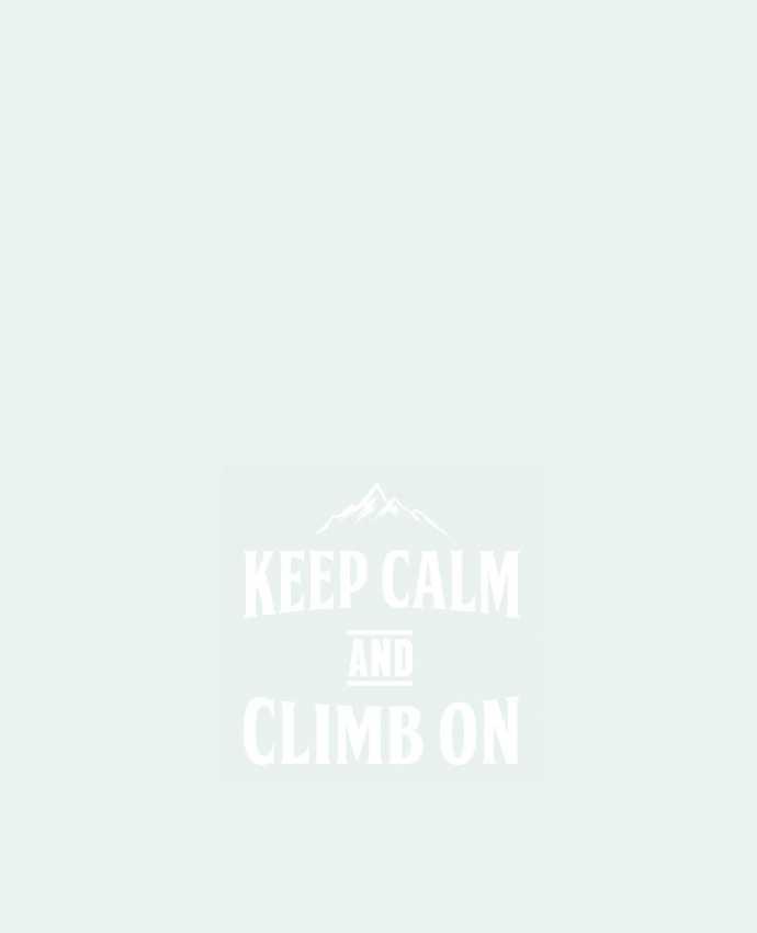 Bolsa de Tela de Algodón Keep calm and climb por Original t-shirt