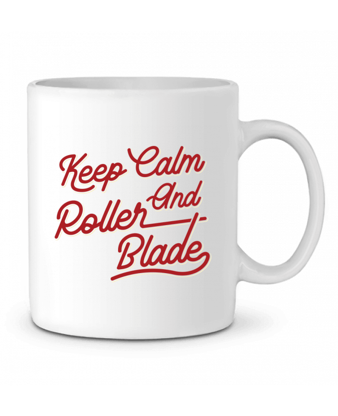 Ceramic Mug Keep calm and rollerblade by Original t-shirt