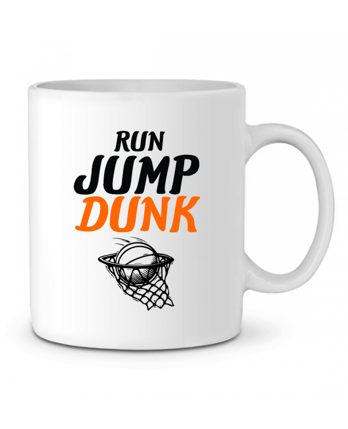 Ceramic Mug Run Jump Dunk by Original t-shirt