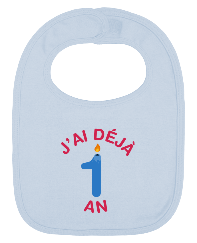 Bavoir bébé uni Déjà 1 ans Cadeau bébé par tunetoo