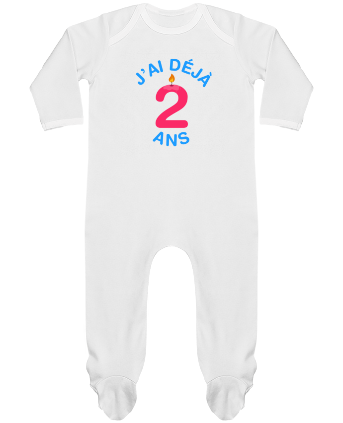 Baby Sleeper long sleeves Contrast Déjà 2 ans Cadeau bébé by tunetoo
