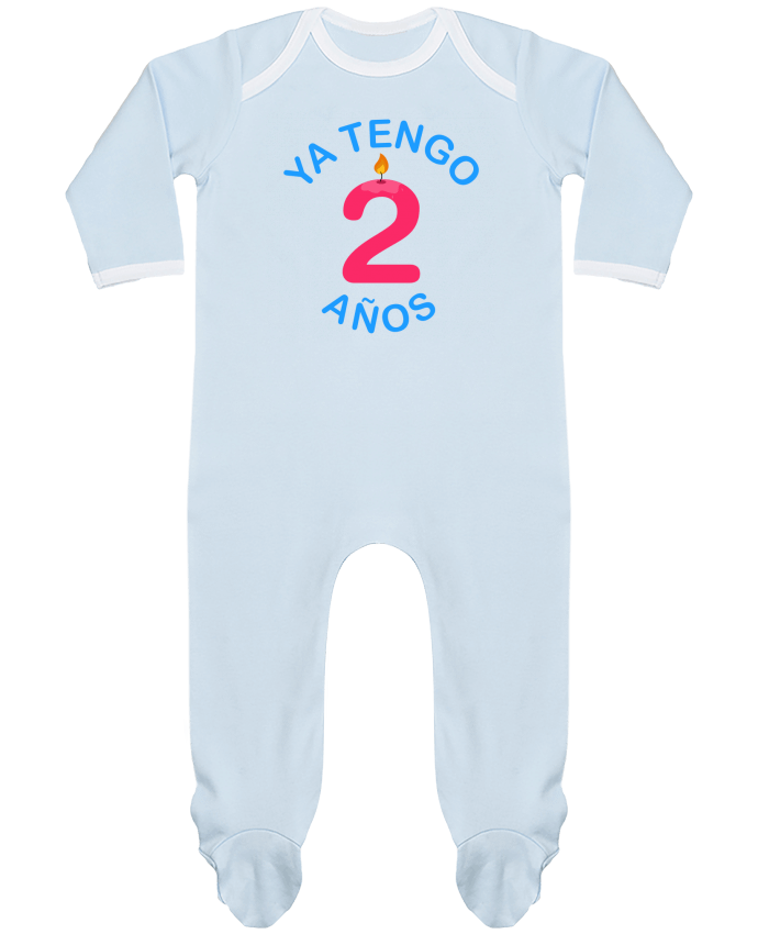 Body Pyjama Bébé Ya Tengo 2 años par tunetoo