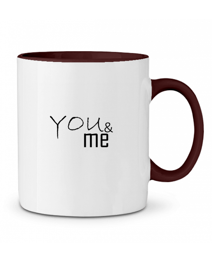 Two-tone Ceramic Mug YOU&ME 1 Lapagedepauline 