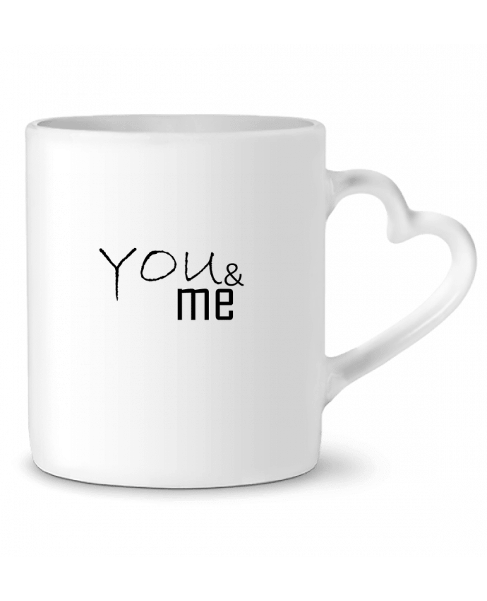 Mug Heart YOU&ME 1 by Lapagedepauline 
