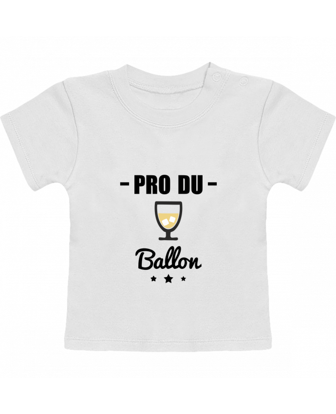 T-shirt bébé Pro du ballon Pastis manches courtes du designer Benichan