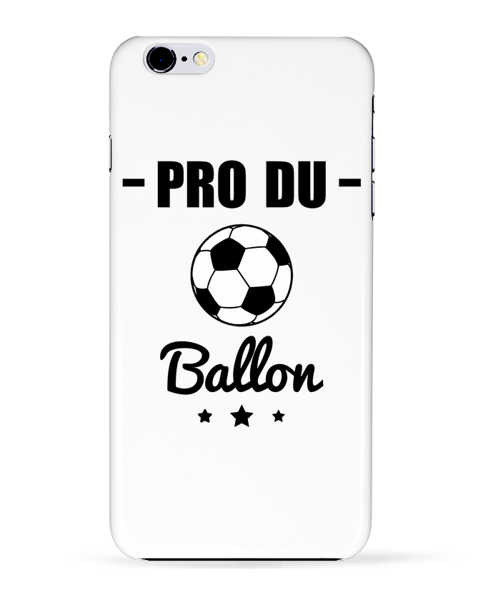 Case 3D iPhone 6+ Pro du ballon de football de Benichan