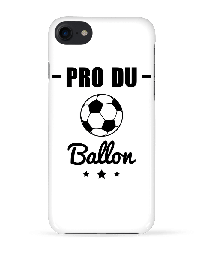 COQUE 3D Iphone 7 Pro du ballon de football de Benichan