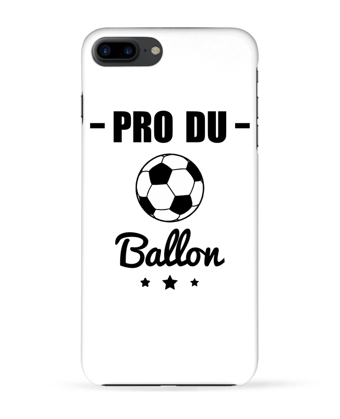Case 3D iPhone 7+ Pro du ballon de football by Benichan