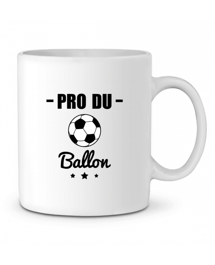 Ceramic Mug Pro du ballon de football by Benichan