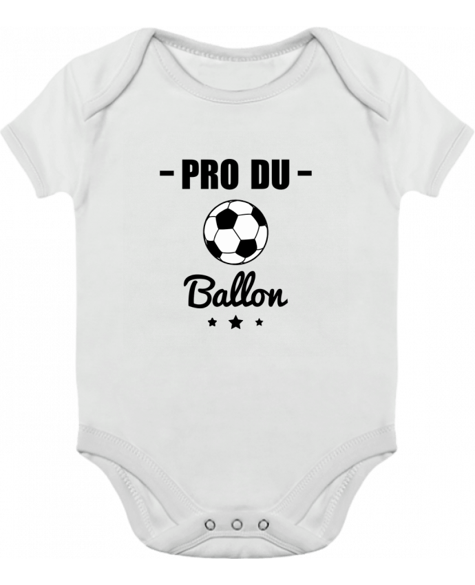 Body bébé manches contrastées Pro du ballon de football par Benichan