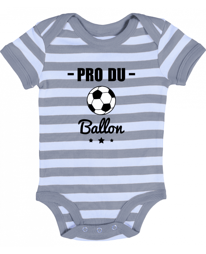 Body Bebé a Rayas Pro du ballon de football - Benichan